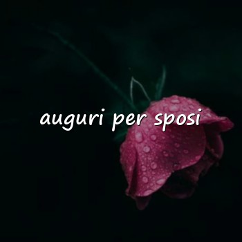 auguri per sposi - 2026