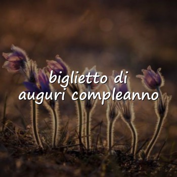 biglietto di auguri compleanno - 2026